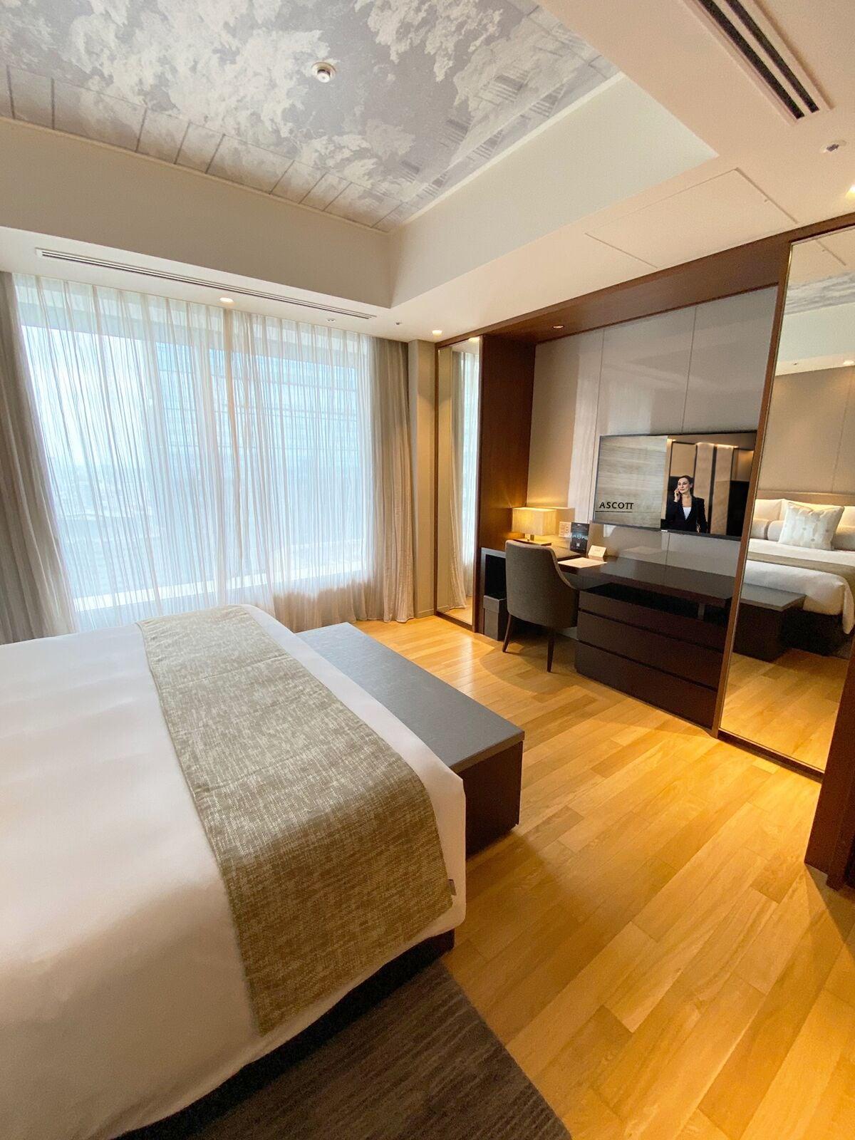Ascott Marunouchi Tokyo Hotell Exteriör bild